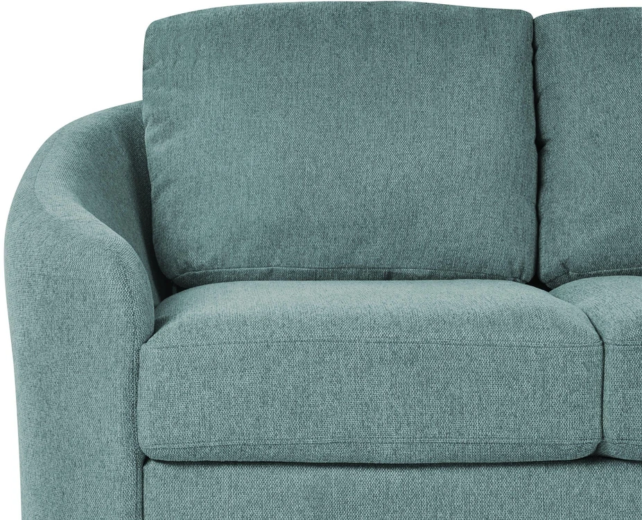 Beliani Dvivietė sofa TROSA žalia