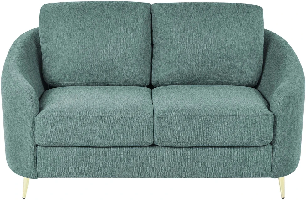Beliani Dvivietė sofa TROSA žalia