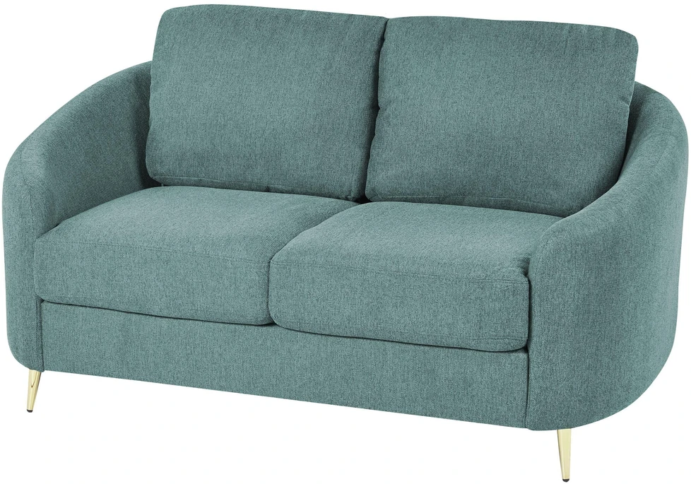 Beliani Dvivietė sofa TROSA žalia