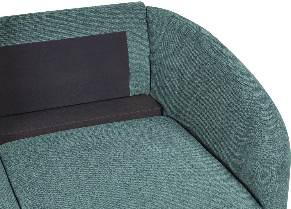 Beliani Dvivietė sofa TROSA žalia
