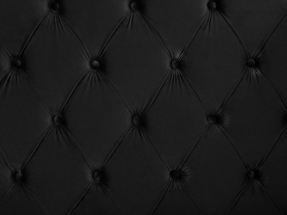 Beliani Dvoulantė lova AYETTE 160 x 200 cm, juoda