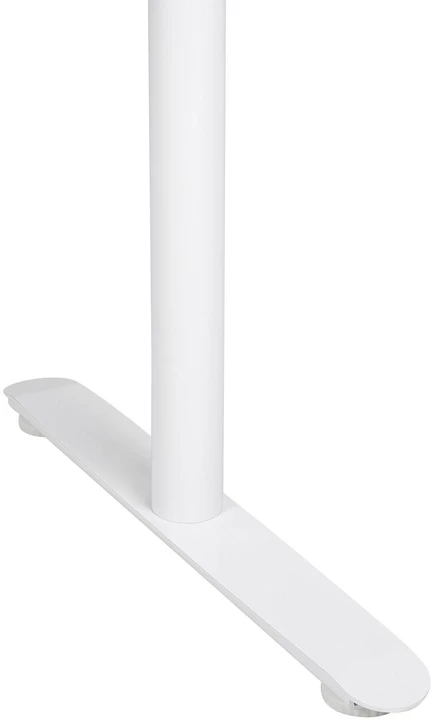 Beliani Elektriškai reguliuojamas stalas DESTINAS, rudas / baltas, 160 cm, 72 cm