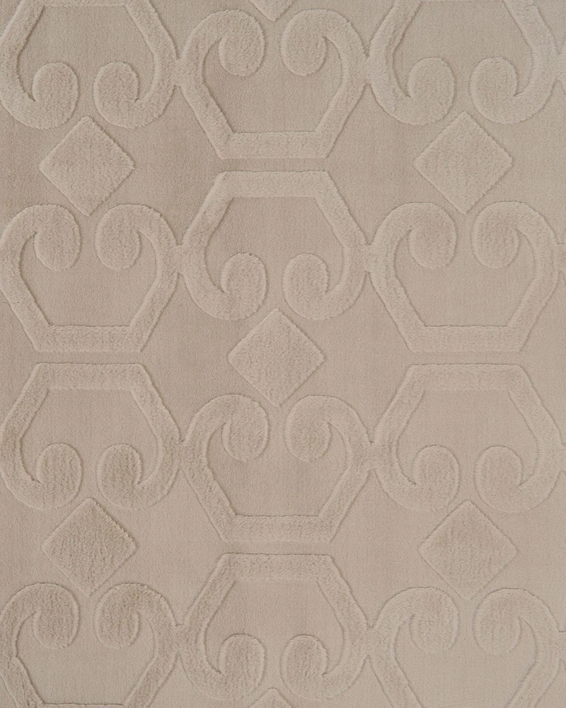 Beliani GANNETT kilimas, smėlio spalvos, 80 x 300 cm