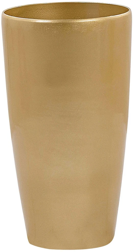 Beliani Gėlių vazonai TSERIA 32 cm auksinės spalvos
