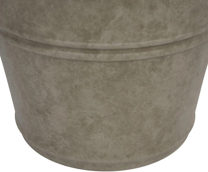Beliani Gėlių vazonas AGISTRI 46 cm smėlio spalvos
