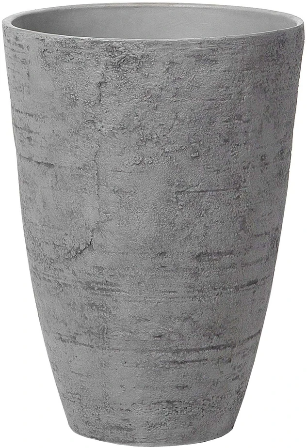 Beliani Gėlių vazonas CAMIA 43 cm pilkas