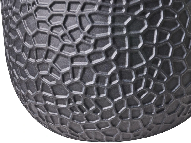 Beliani Gėlių vazonas QIYUN 41 cm juodas