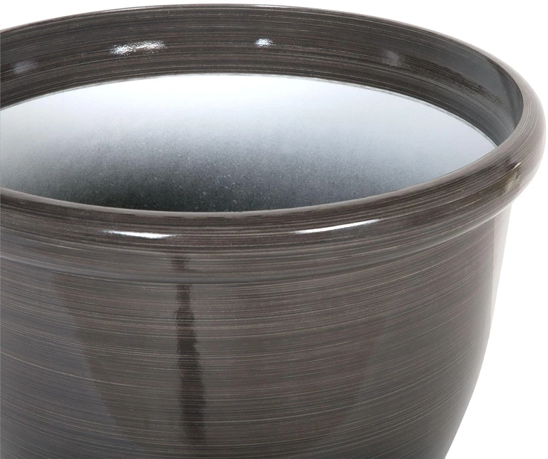 Beliani Gėlių vazonas TESALIA 49 cm rudas