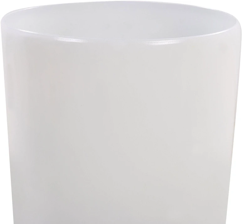 Beliani Gėlių vazonas TSERIA 40 cm baltas