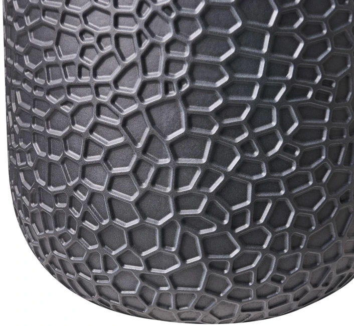 Beliani Gėlių vazonas YUHUA 43 cm juodas