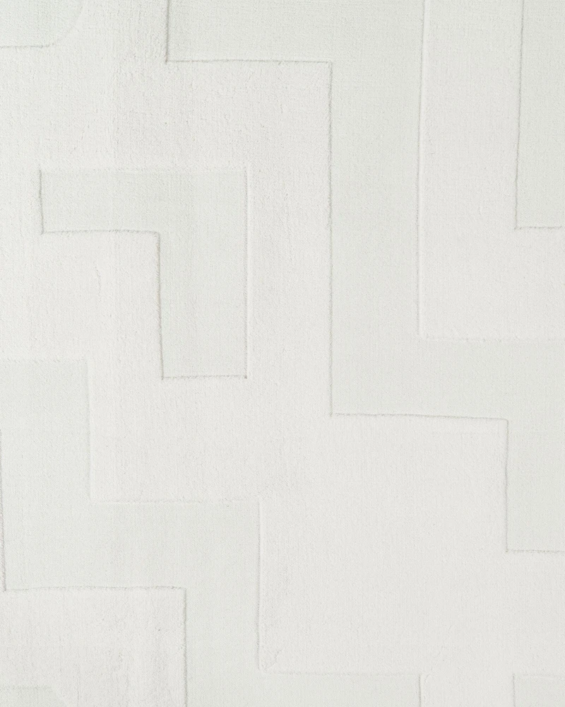 Beliani GINGERA kilimas, balkšvas, 160 x 230 cm