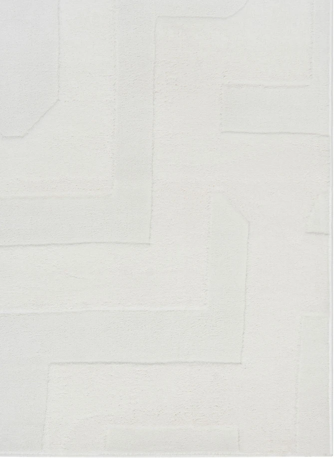 Beliani GINGERA kilimas, balkšvas, 160 x 160 cm