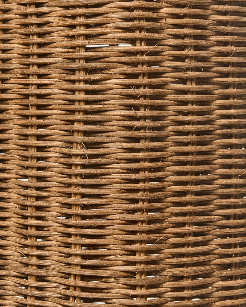 Beliani Grindinis šviestuvas ALERO Rattan natūralus
