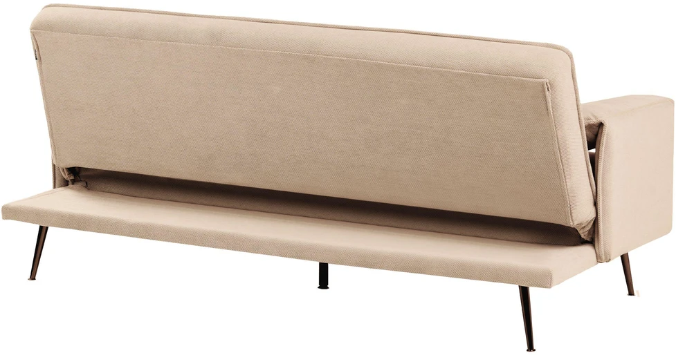 Beliani Išskleidžiama 3 vietų sofa VAYLA, šviesiai ruda
