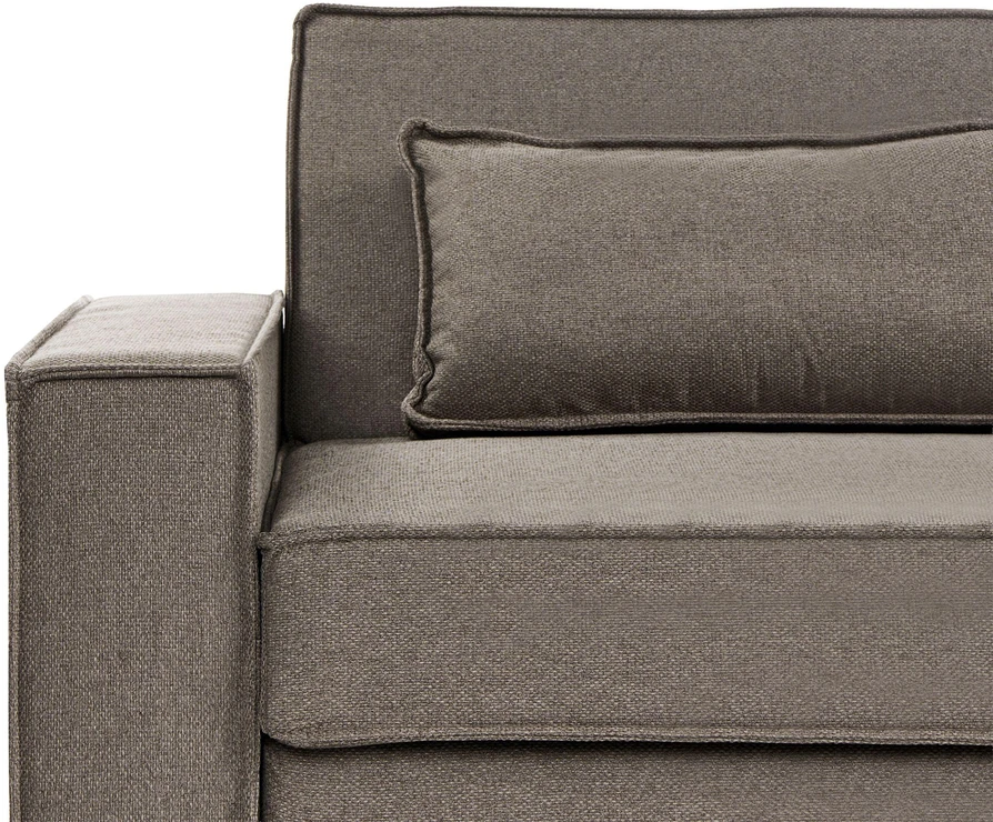 Beliani Išskleidžiama sofa 3 asmenims AROLE, ruda
