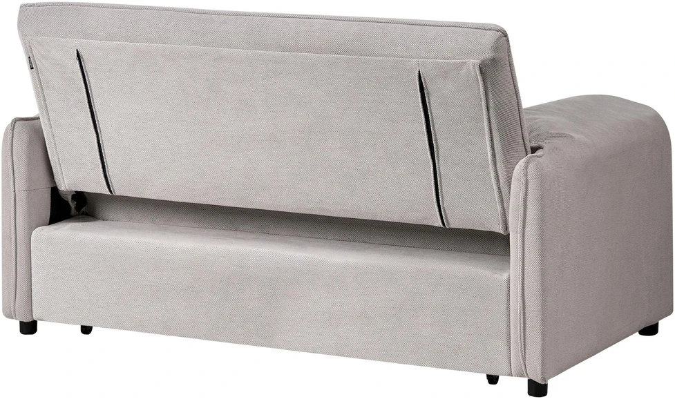 Beliani Išskleidžiama sofa HORMA pilka