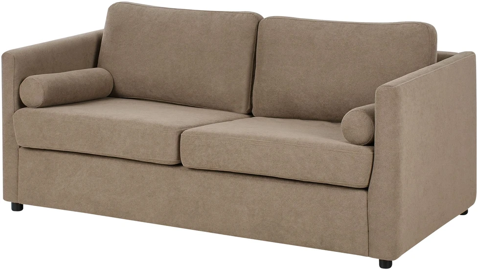 Beliani Išskleidžiama sofa INKOO, ruda