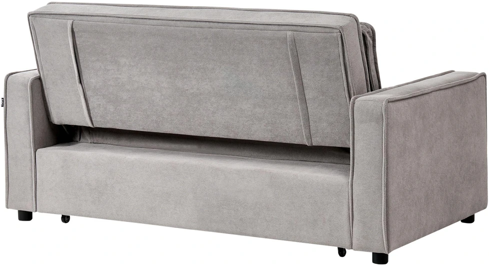 Beliani Išskleidžiama sofa UTTELA, pilka