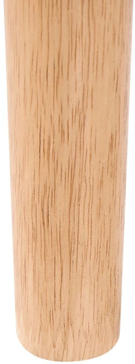 Beliani Išskleidžiamas valgomojo stalas ECHO, šviesus ąžuolas, 107/137 cm, 107 cm
