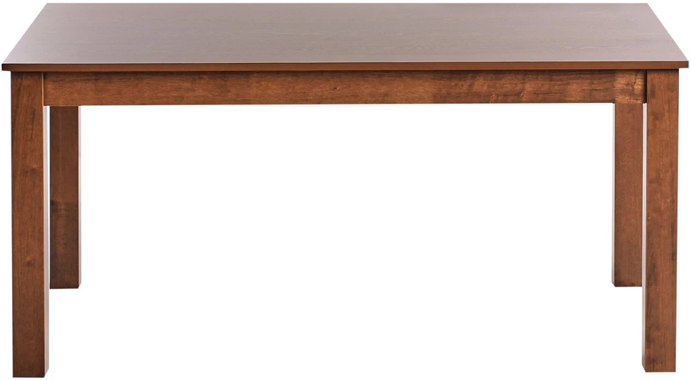 Beliani Išskleidžiamas valgomojo stalas MADURA tamsaus uosio spalvos 160/240 cm 90 cm
