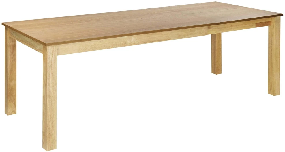 Beliani Išskleidžiamas valgomojo stalas MADURA natūralus uosis 160/240 cm 90 cm