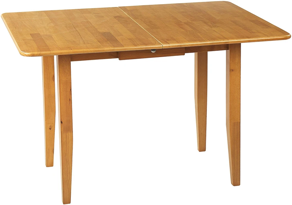 Beliani Išskleidžiamas valgomojo stalas MASELA rudas 90/120 cm 60 cm medinis