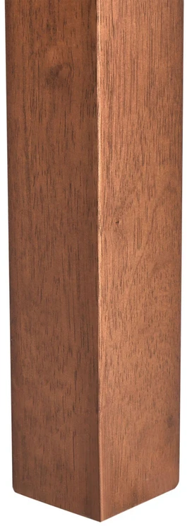 Beliani Išskleidžiamas valgomojo stalas MADURA tamsaus uosio spalvos 160/240 cm 90 cm