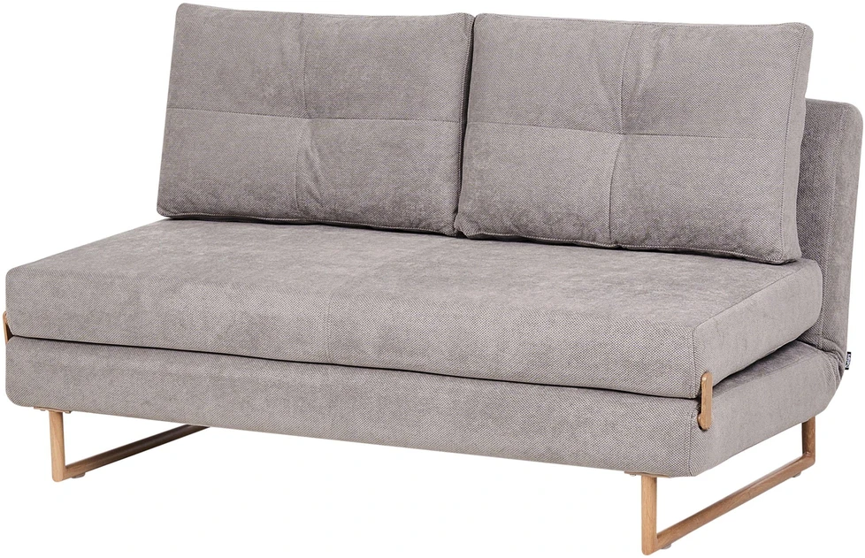 Beliani Ištiessama sofa 3 asmenims JERSLEV Pilka