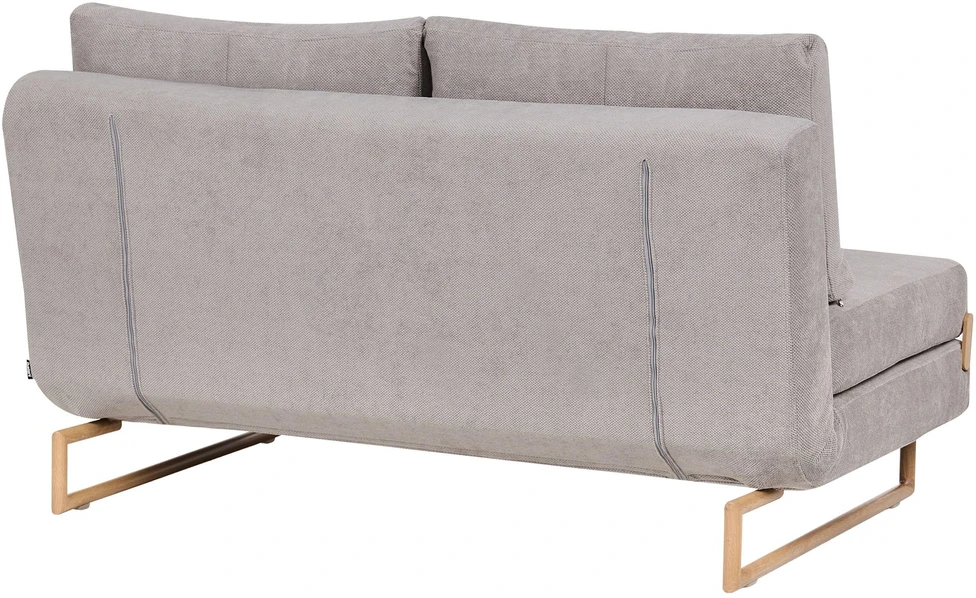 Beliani Ištiessama sofa 3 asmenims JERSLEV Pilka