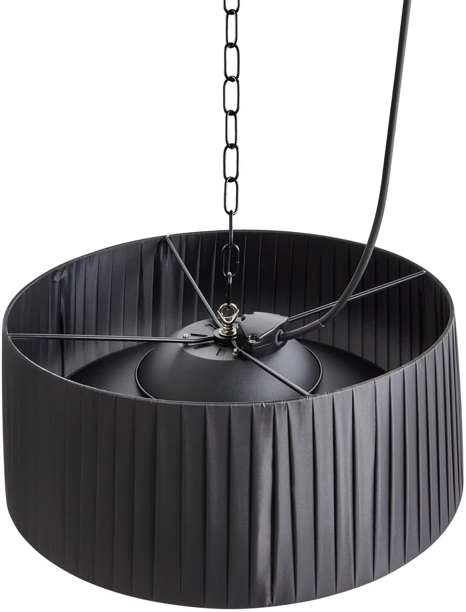 Beliani Kabinamas infraraudonųjų spindulių šildytuvas ASCEA 1500 W, juodas
