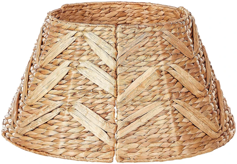Beliani Kalėdų eglutės stovas FLATEYRI vandens hiacintas natūralus 45 cm
