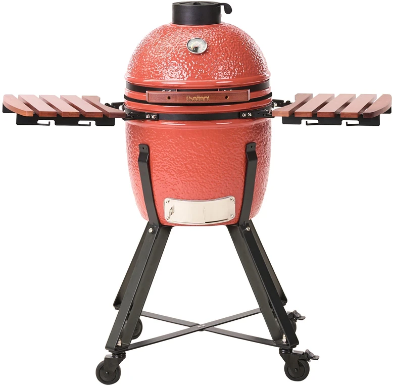 Beliani KAMADO anglinė kepsninė keramikinė raudona
