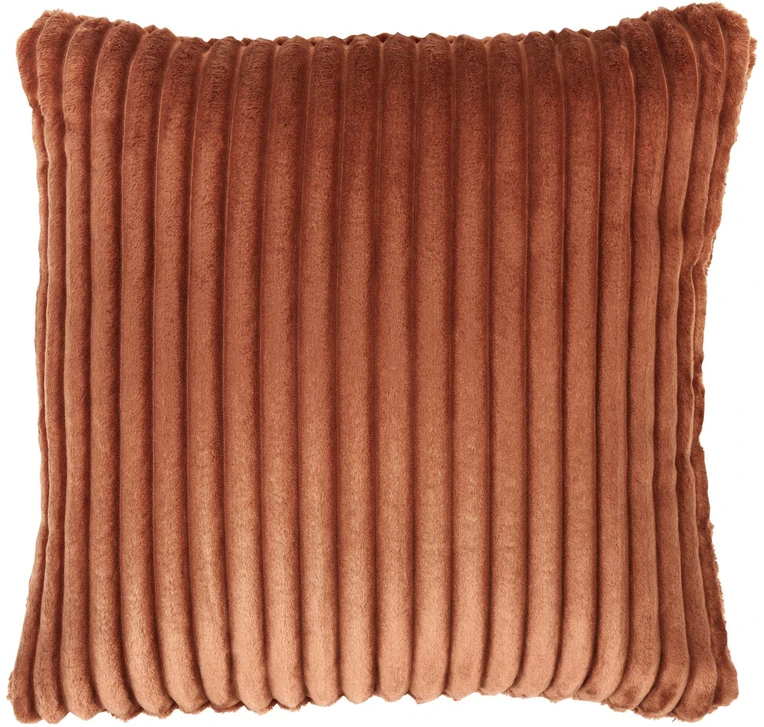 Beliani Kampinė sofa STENUM, velvetas, ruda, dešininė