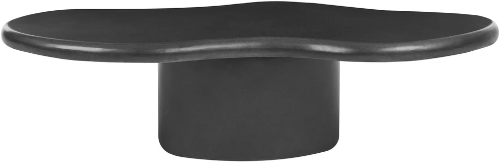 Beliani Kavos staliukas CONZA, 57 × 120 cm, juodas