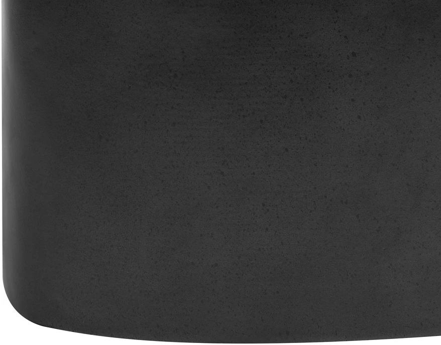 Beliani Kavos staliukas CONZA, 57 × 120 cm, juodas