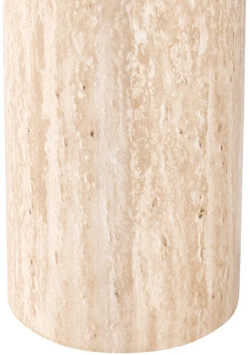 Beliani Kavos staliukas NOMA 52 cm 90 cm Travertino imitacija