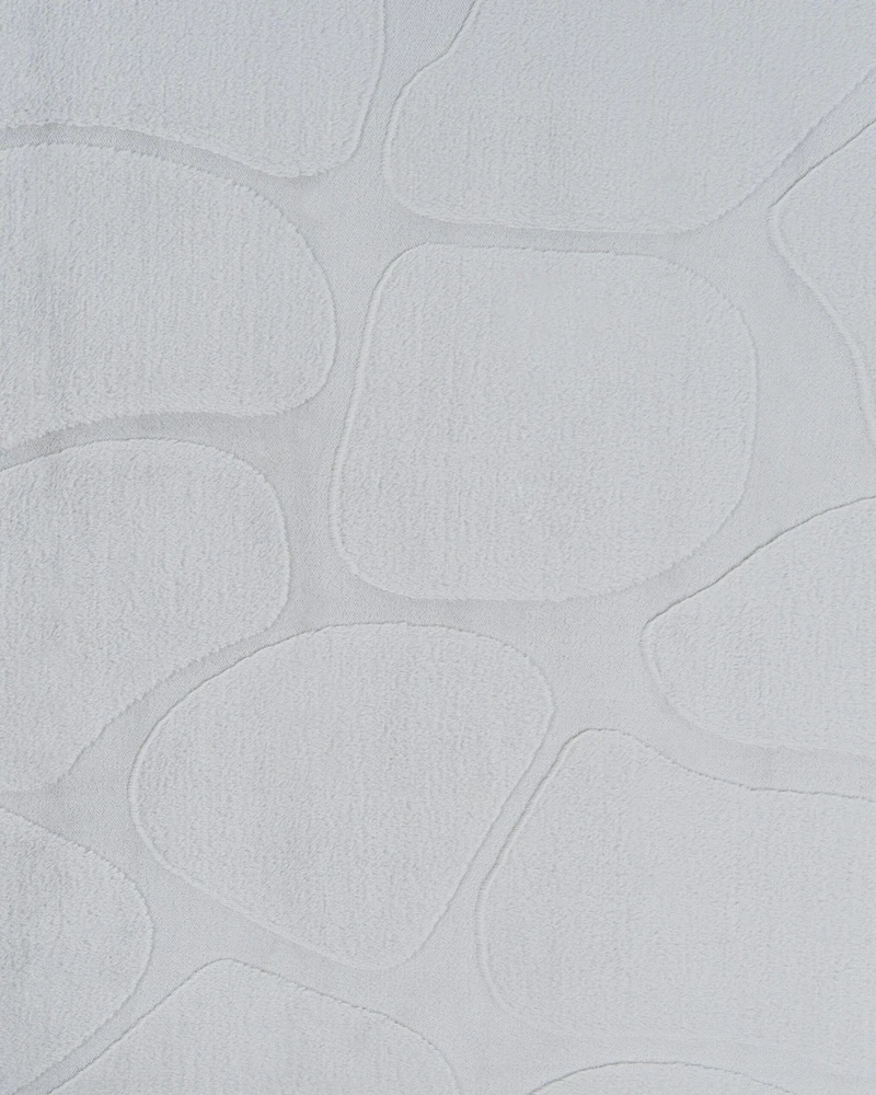 Beliani KAWI kilimas, šviesiai pilkas, 160 × 230 cm