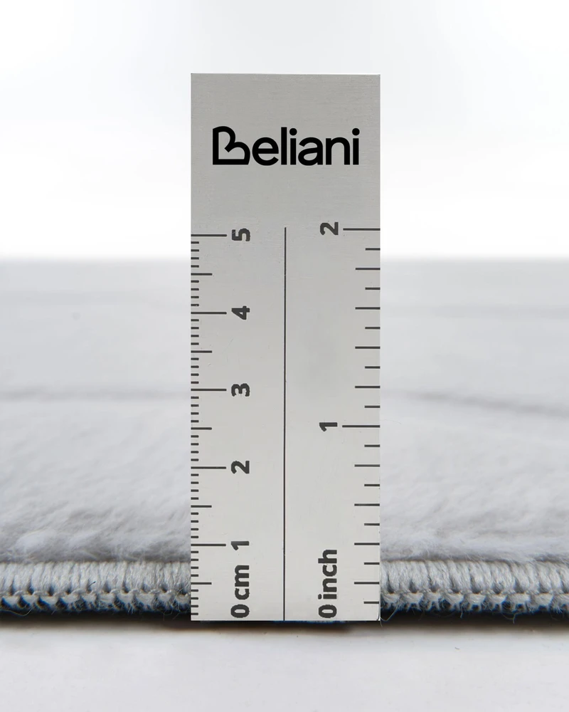 Beliani KAWI šviesiai pilkas kilimas 160 × 160 cm