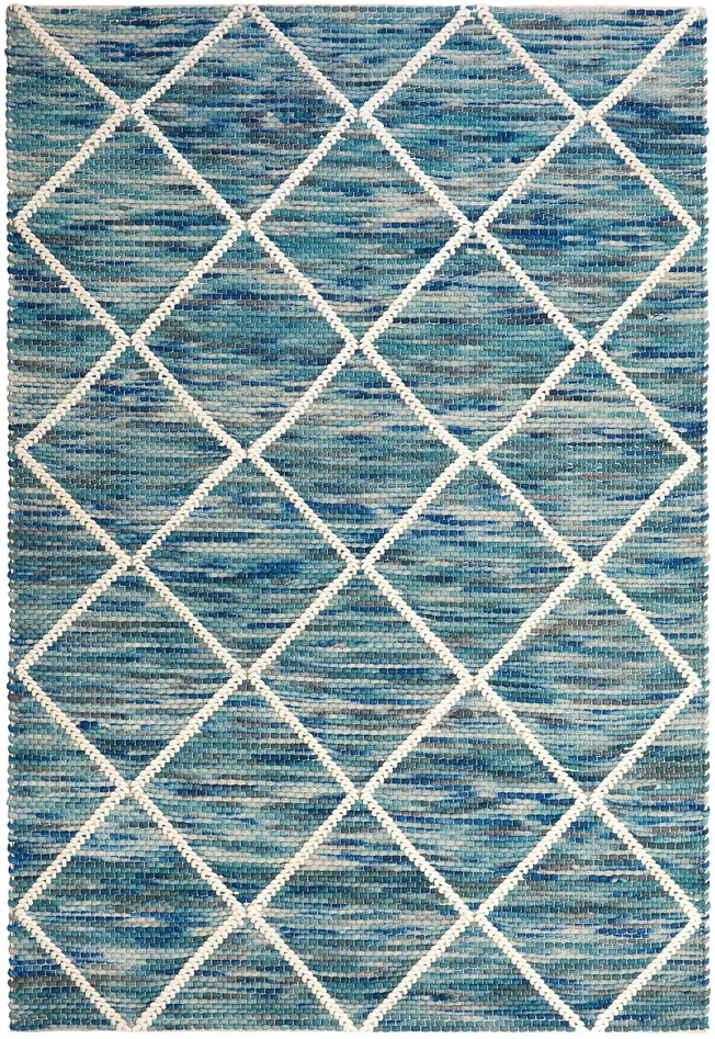 Beliani Kilim BELENLI melsvas, 140 x 200 cm, vilna