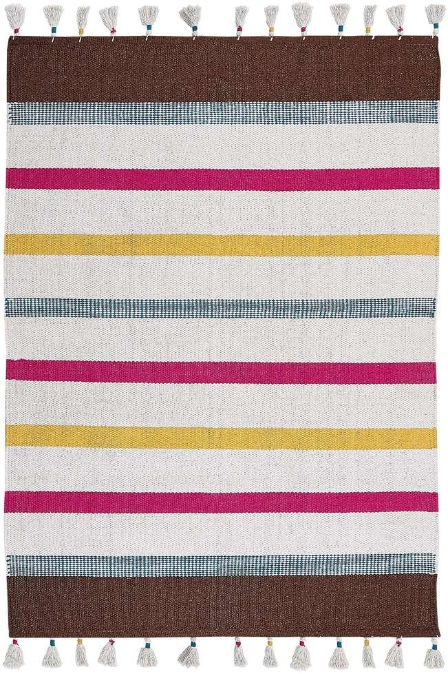 Beliani Kilim HISARLI spalvotas 160 x 230 cm medvilninis
