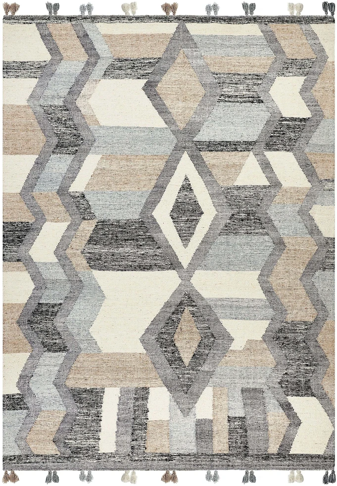 Beliani Kilim kilimas AYGEZARD spalvotas 160 x 230 cm vilnonis
