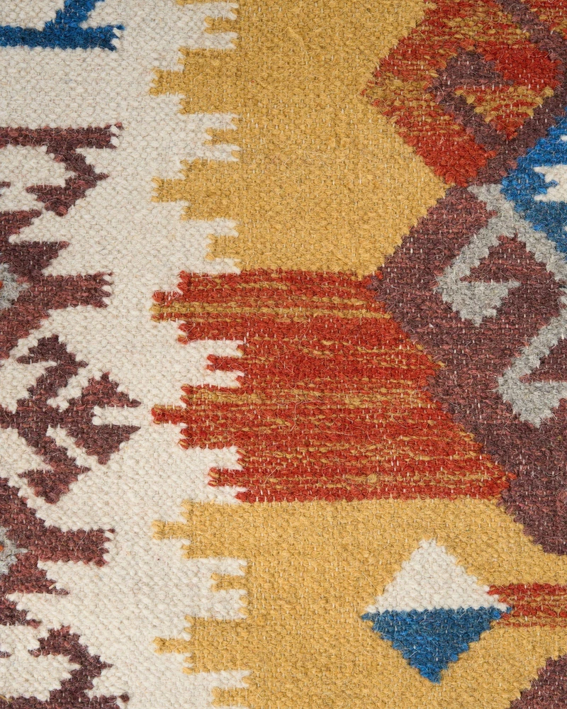 Beliani Kilim kilimas VOSKETAP spalvotas 160 x 230 cm vilnos