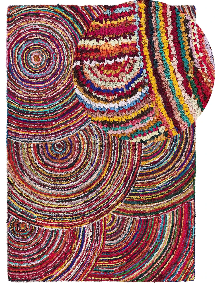 Beliani Kilim KOZAN spalvotas 160 x 230 cm medvilninis