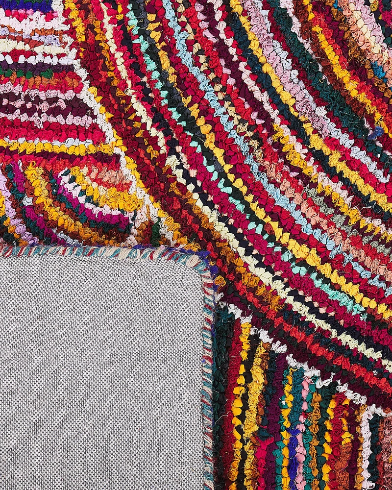 Beliani Kilim KOZAN spalvotas 160 x 230 cm medvilninis