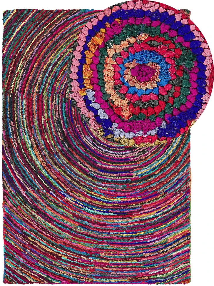 Beliani Kilim MALATYA Spalvotas 140 x 200 cm