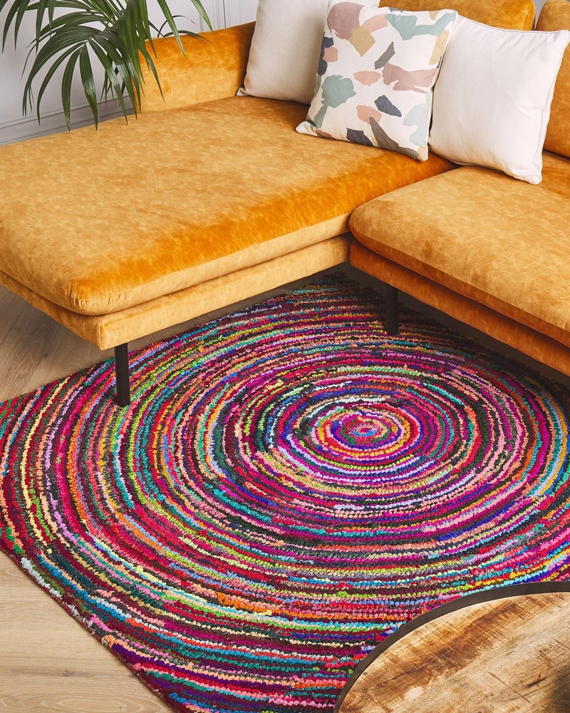 Beliani Kilim MALATYA Spalvotas 140 x 200 cm