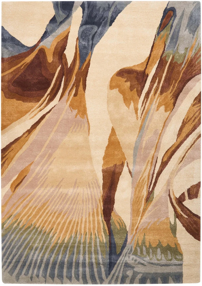 Beliani Kilim SWABI spalvotas 160 x 230 cm viskozė