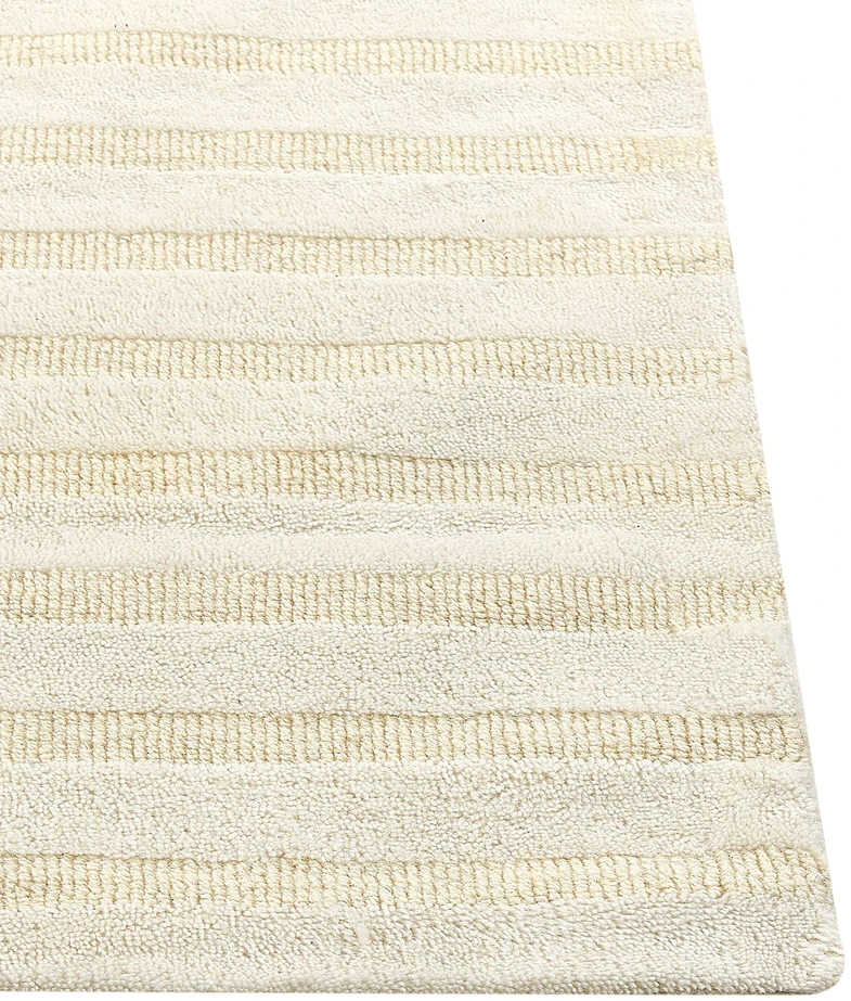 Beliani Kilimas ABEGUM smėlio spalvos 200 x 300 cm vilnonis