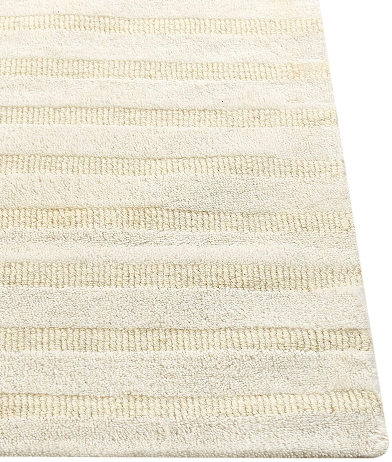 Beliani Kilimas ABEGUM smėlio spalvos 300 x 400 cm vilnonis