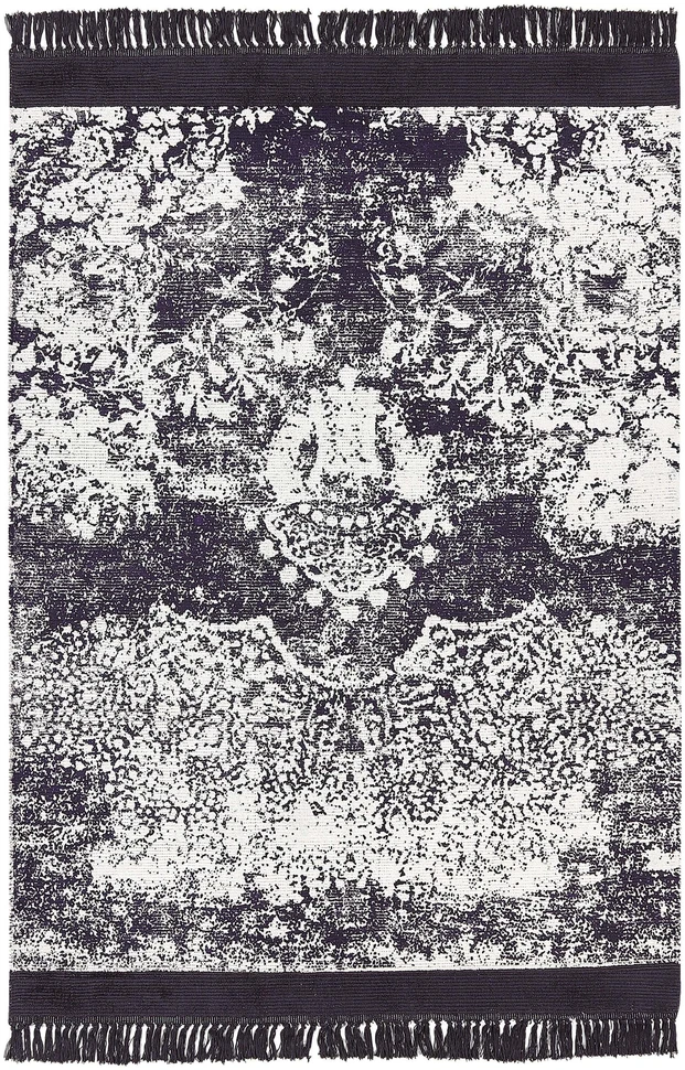 Beliani Kilimas AKARSU, violetinis, 160 x 230 cm, viskozė